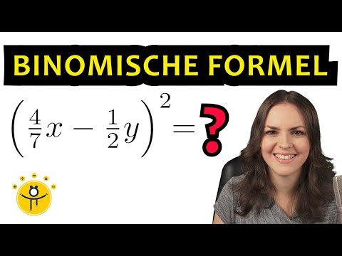 BINOMISCHE FORMELN mit BRÜCHEN einfach erklärt – viele Beispielen