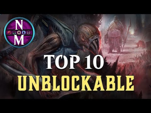 MTG Top 10: Unblockable | Magic: the Gathering | Episode 216