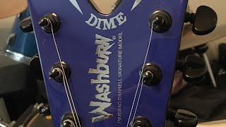 Video thumbnail for Washburn USA Dime 3 Dimebolt Playthrough by Padreblue11