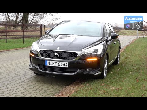 2016 DS5 BlueHDI (180hp) - DRIVE & SOUND (60FPS)