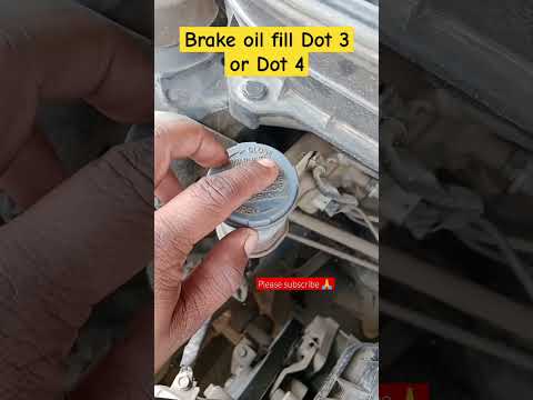 brake oil Dot 3 or Dot 4 #shortvideo #knowledge