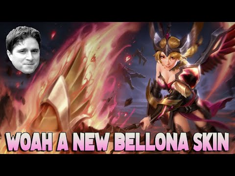 WOW A TOTALLY NEW AND ORIGINAL BELLONA SKIN COMES TO SMITE! - Masters Ranked Duel - SMITE