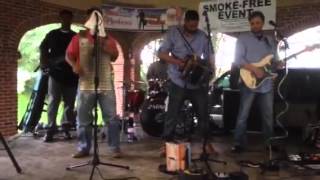 Cedryl Ballou & the Zydeco Trendsetters @ Music and Market, Opelousas
