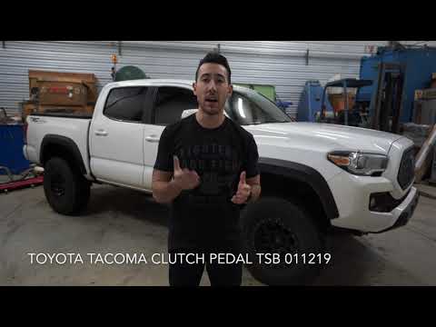 Toyota Tacoma Manual Transmission Problem Explained TSB 011219 - Problems With My Truck