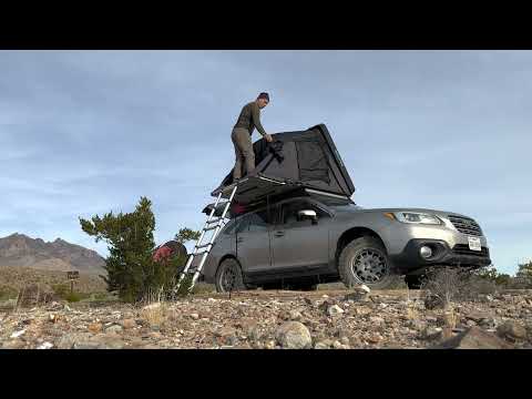 (Ikamper mini 3.0) Overlanding car camping made easy and comfortable. Easy set up and tear down.