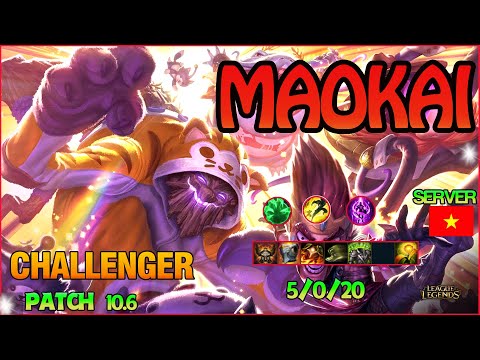 Maokai Top vs Wukong - VN Challenger Patch 10.6 | VULA GAMING
