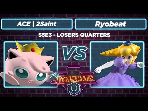 The Nightclub S5E3: ACE | 2Saint vs Ryobeat - Losers Quarters SSBM
