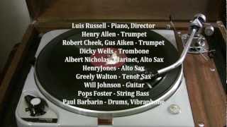 Luis Russell Orchestra (Henry Red Allen) "Freakish Blues" HMV B-4897