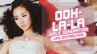 Ooh La-la - Girls’ Generation (소녀시대) | Line Distribution