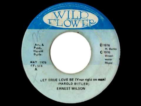 ERNEST WILSON - Let true love be (1976 Wild flowers)