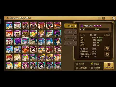 Camaryn 2nd Awakening Summoners War