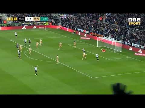 What a hit from 18-year-old Lewis Miley 🚀🚀Newcastle equalise! #FACup