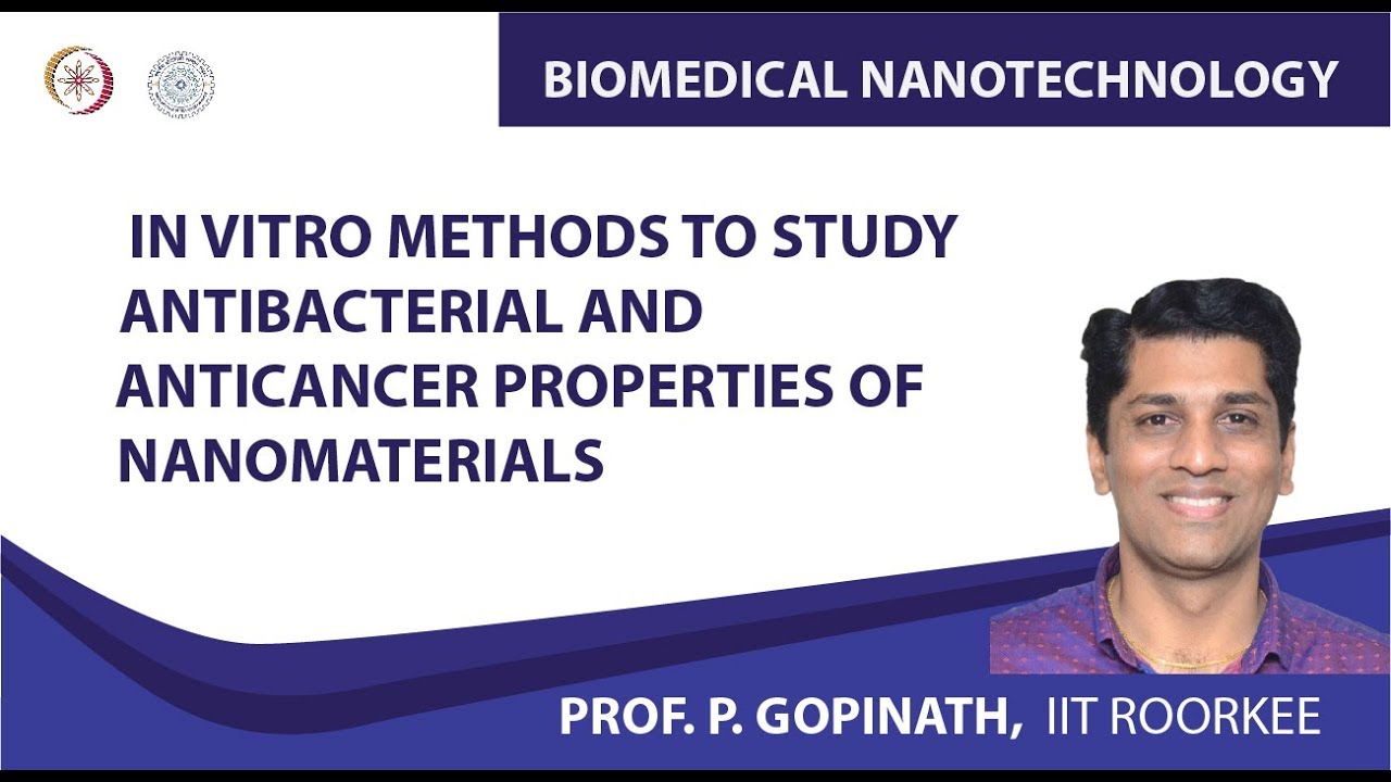 In vitro Methods to study antibacterial and anticancer properties of nanomaterials