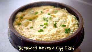 Easy Korean Fluffy Steamed Egg One-Pot Recipe