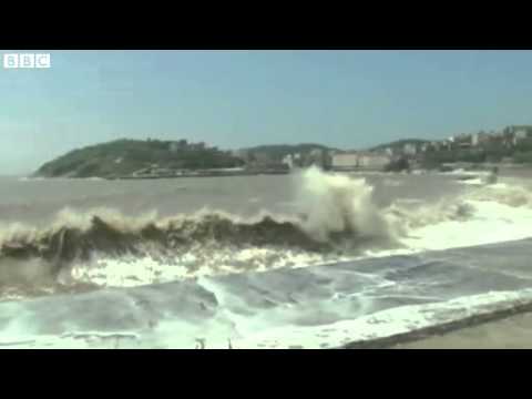 Typhoon Soulik makes landfall in Taiwan