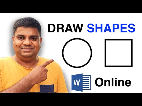 How To Insert Shape In Word - [ Online / 365 ]