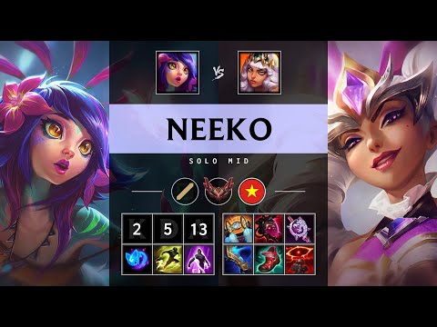 Neeko Mid vs Qiyana - VN Grandmaster Patch 25.13