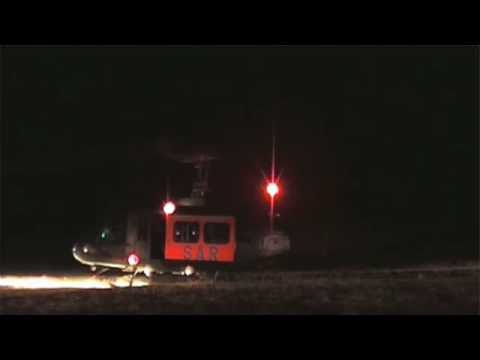 SAR Nachtlandung Flugplatz "Sichelstiel"