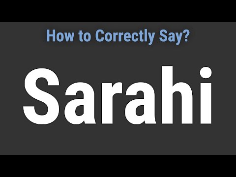 How to Pronounce Name Sarahi (Correctly!)