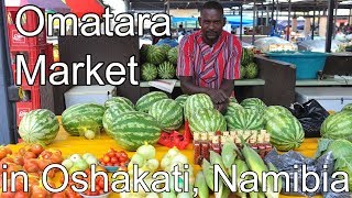 preview picture of video 'Dr. Frans Aupa Indongo Open Market in Oshakati, Namibia'