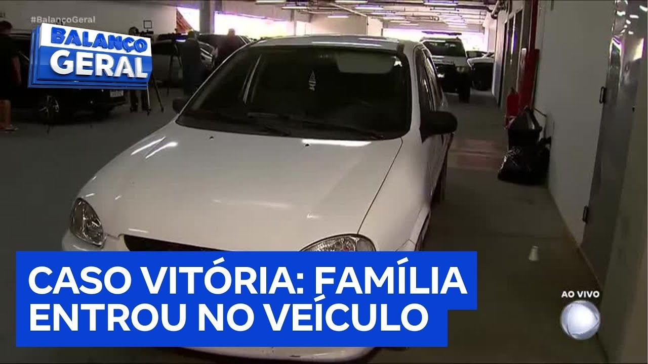 Caso Vitória: família da jovem entrou em carro que pode ter sido usado no crime no dia do enterro