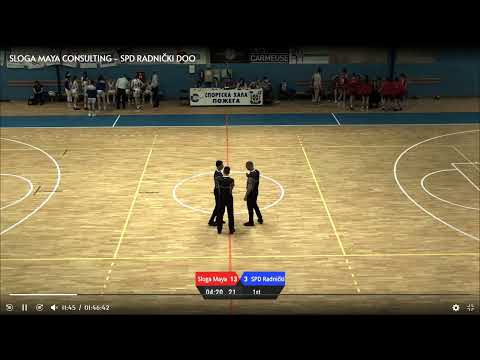 ZKK SLOGA MAYA CONSULTING POZEGA VS  SPD RADNIČKI DOO Full Game