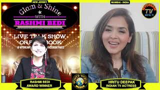 Hritu Deepak (Bollywood Actress) Interview - Glam & Shine With Rashmi Bedi video
