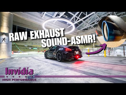 9 MINUTES OF EXHAUST SOUNDS ASMR | Stock VS Invidia - Invidia Gemini Exhaust - Nissan 370Z