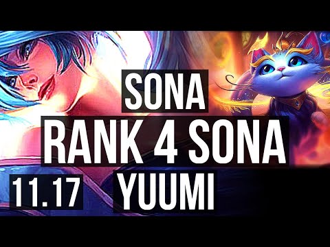SONA & Samira vs YUUMI & Ezreal (SUPPORT) | Rank 4 Sona, 8/3/23, 400+ games | BR Challenger | v11.17