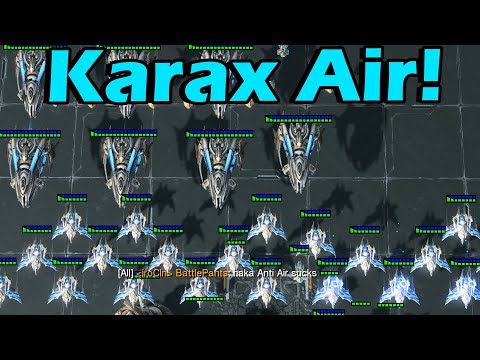 Why Karax Has The Strongest Air Army! Direct Strike SC2