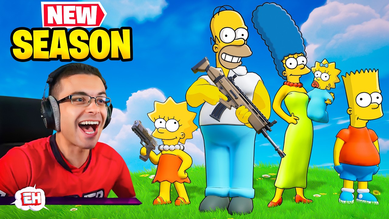 Early Access to The Simpsons Season in Fortnite!