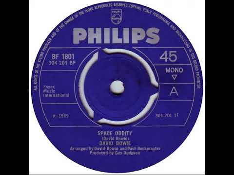 UK New Entry 1969 (174) David Bowie - Space Oddity