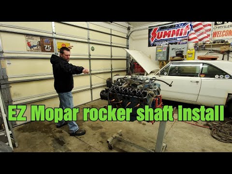 Easy Mopar rocker shaft install #NoNameNationals #Mopar #do-it-yourself