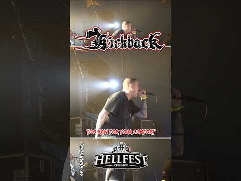Too Raw for Your Comfort ⚡ Kickback live at Hellfest 2009 (4K Remaster)