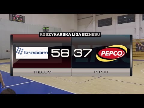Trecom vs PEPCO - XVIII kolejka - Superliga Poznań - Koszykarska Liga Biznesu