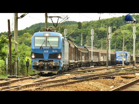 Trenuri de Marfă LTE Cargo Trains & Mecanici Super TrainDrivers in Gara Salva Station - 17 Mai 2024