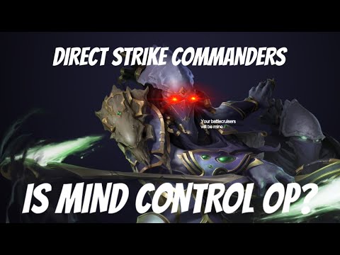 Starcraft II - Mind Control Mania - Direct Strike 1v1 Commander Against Kranky -