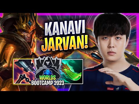 KANAVI IS A BEAST WITH JARVAN! - JDG Kanavi Plays Jarvan JUNGLE vs Lee Sin! | Bootcamp 2023