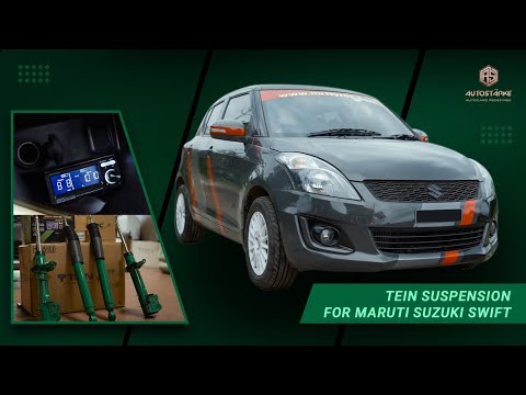 Maruti Swift with TEIN suspension upgrade | Autostarke