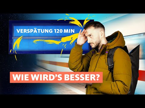 Assim morrerá a Deutsche Bahn em Zukunft pünktlich werden | Quarks