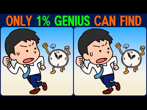 【Find the Difference】 Can you spot all the differences? Try it! - YouTube