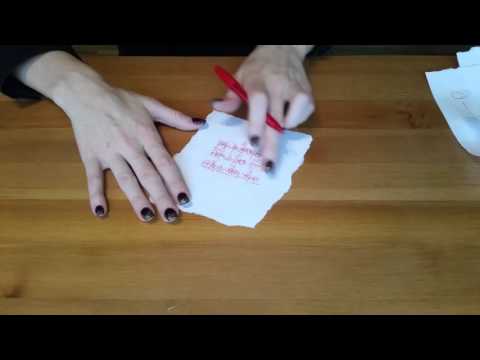 How To Make A Hoodoo Petition Paper Video