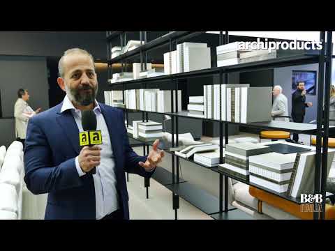 Fuorisalone 2018 | B&B ITALIA - Michel Anastassiades presents Jack the Shelving System