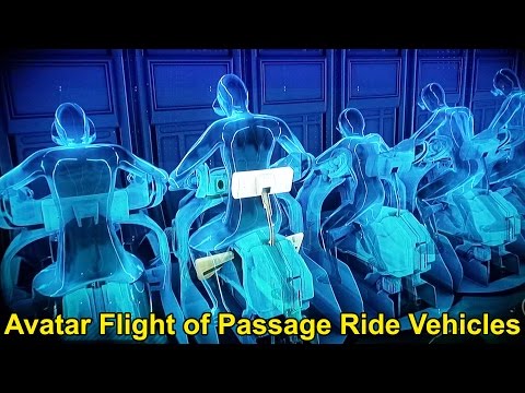 Avatar Flight of Passage Full Seating Explanation and Ride Vehicles, Pandora - The World of Avatar