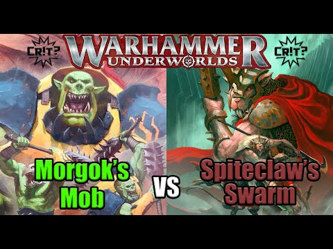 Warhammer Underworlds | Beastgrave | Morgok's Krushas vs Spiteclaw's Swarm