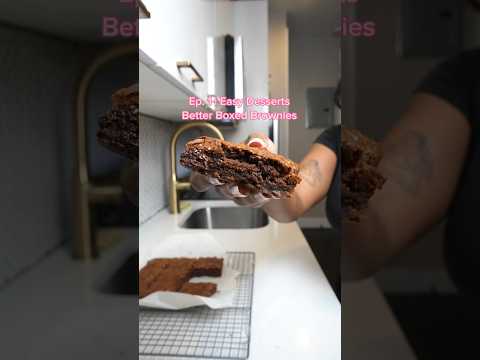 BETTER BOXED BROWNIES #brownies #dessert