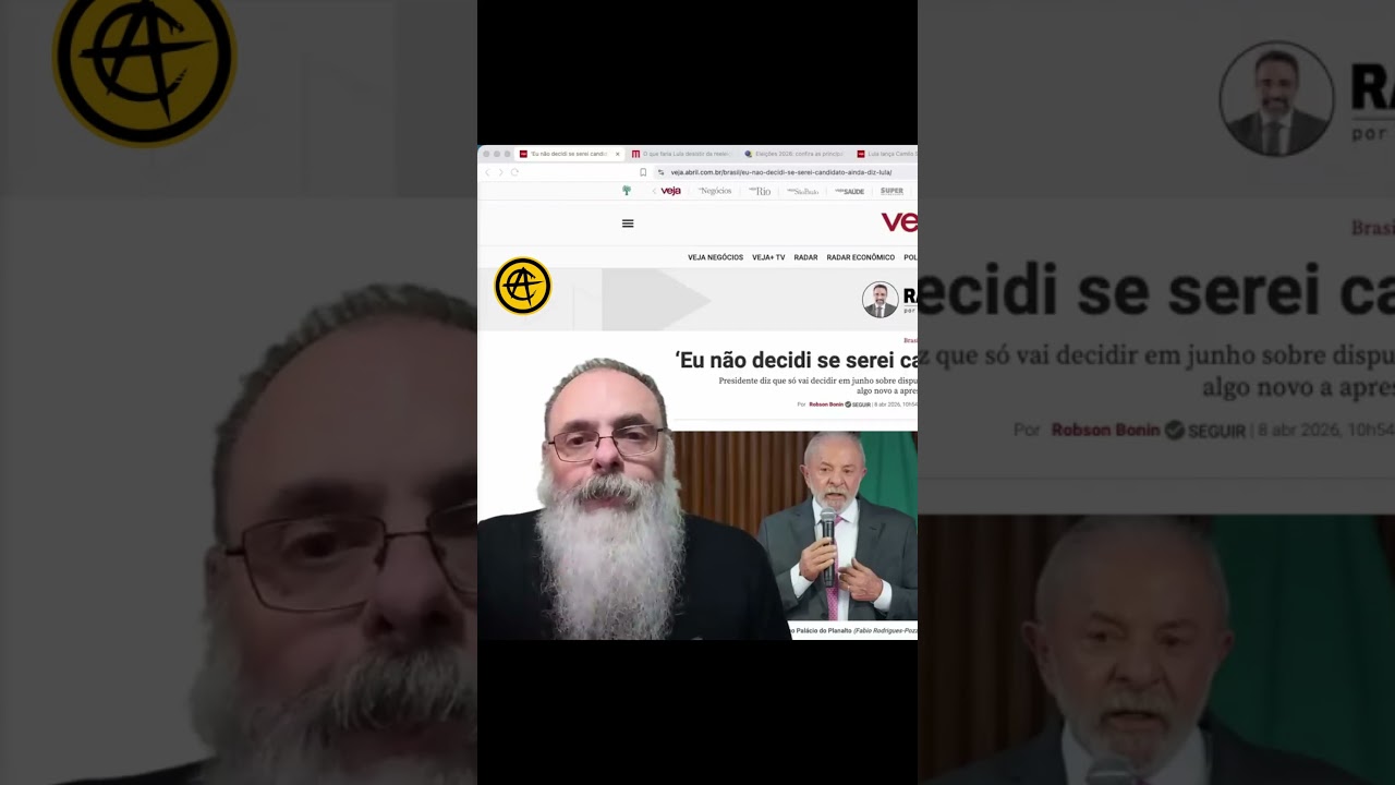 LULA PEIDA em ENTREVISTA e diz que TALVEZ NÃO SEJA CANDIDATO esse ANO: FALSO, mas UM PRIMEIRO SINAL