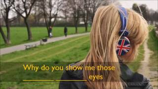 Apprendre l&#39;anglais en s&#39;amusant - Sad Eyes, Bat for Lashes, version 1