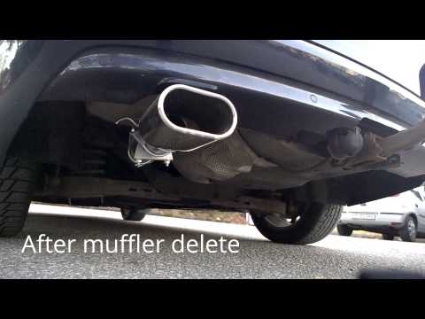 Volvo S80 D5 Muffler Delete [WIP]