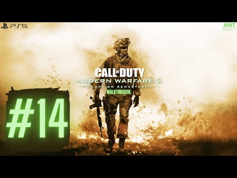MW2 Campaign Remastered Gameplay Walkthrough PART 14 "The Enemy of My Enemy"- No Commentary